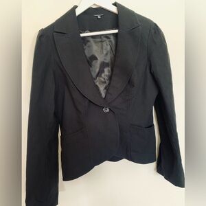 Maurices Black Crop Blazer
